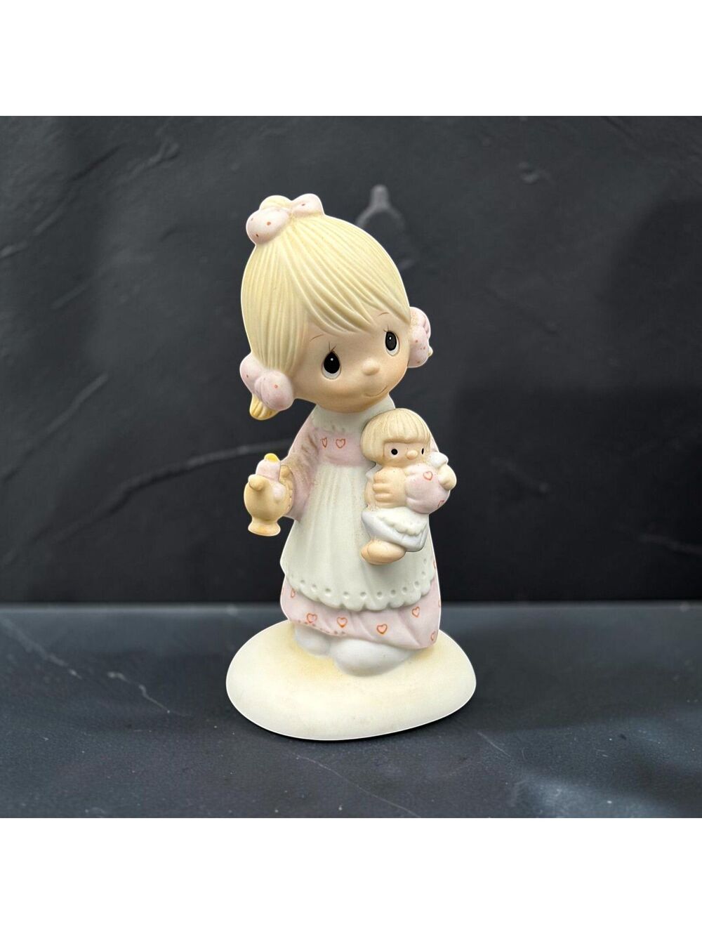Vtg Precious Moments Jesus Is The Light E-1373/G Original 21 Enesco Figurine 5"